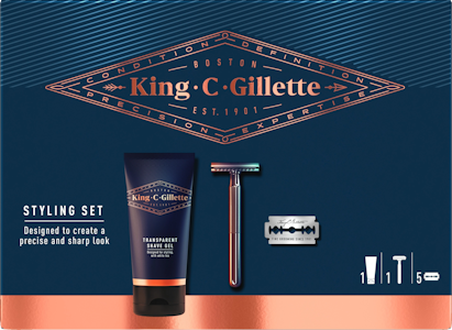 King C Gillette lahjapakkaus