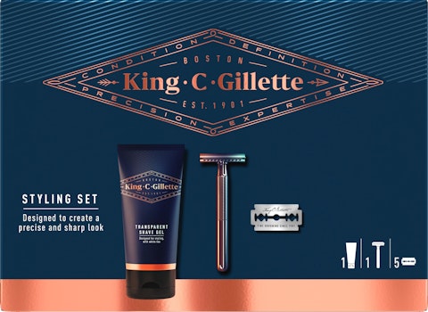 King C Gillette lahjapakkaus