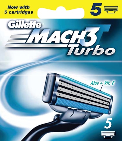 Gillette Mach3 Turbo 5+1kpl teräpakkaus
