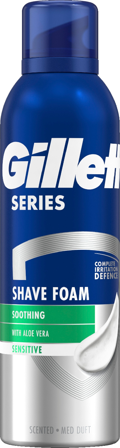 Gillette Series parranajovaahto 250ml Sensitive