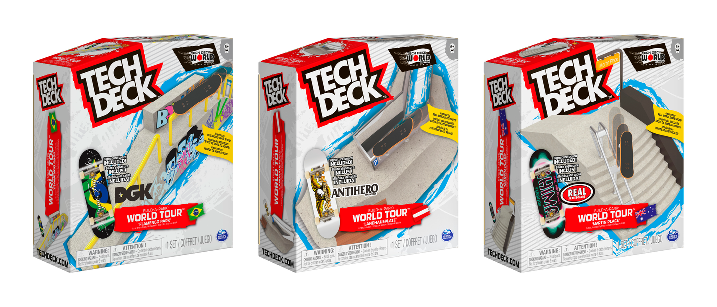 Tech Deck rakenna itse ramppi-setti