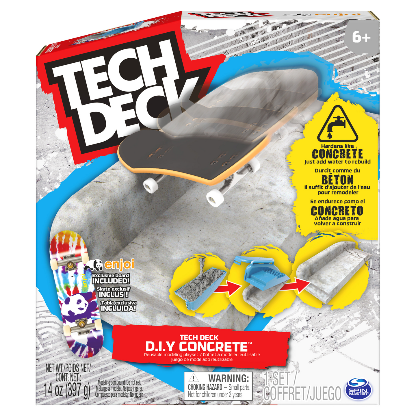 Tech Deck Concrete Sormiskeitti esterata KRuoka Verkkokauppa