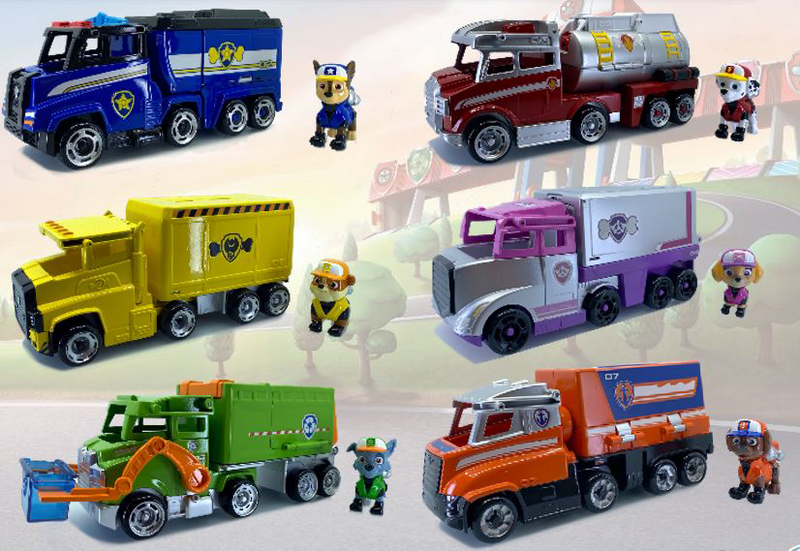 Ryhmä Hau Big Trucks teema-ajoneuvo