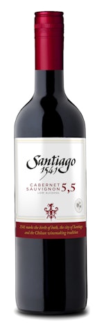 Santiago 1541 Cabernet Sauvignon 5,5% 0,75l