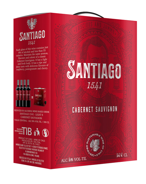 Santiago Cabernet Sauvignon 8% 3l