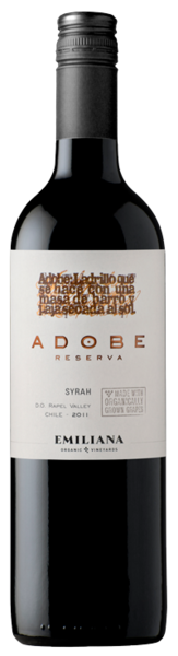 Emiliana Adobe Reserva Syrah 75cl 14%