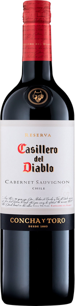 Casillero del Diablo Cabernet Sauvignon Reserva 75cl 13,5%