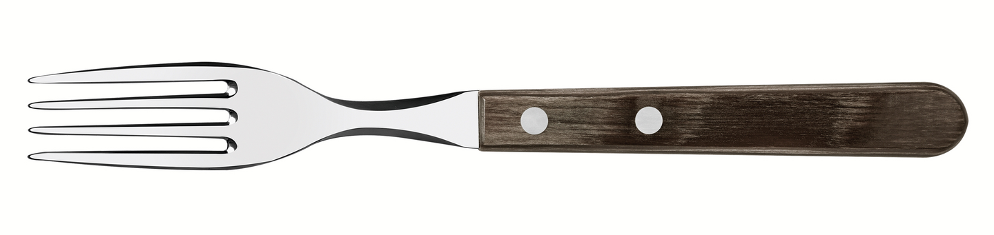 Tramontina Polywood Churrasco haarukka 20,5cm ruskea rst/puu