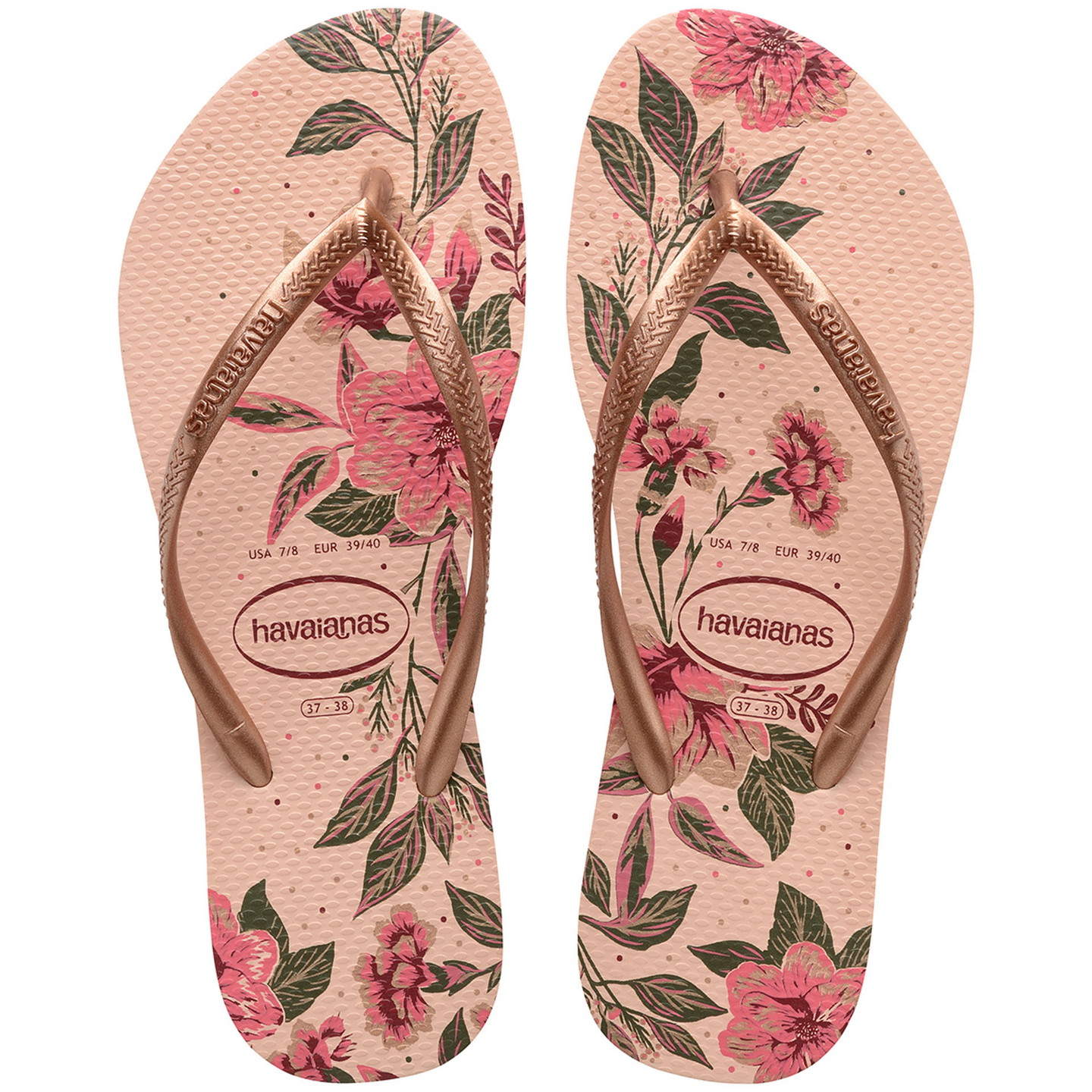 Havaianas Slim naisten varvassandaalit kukkakuosi