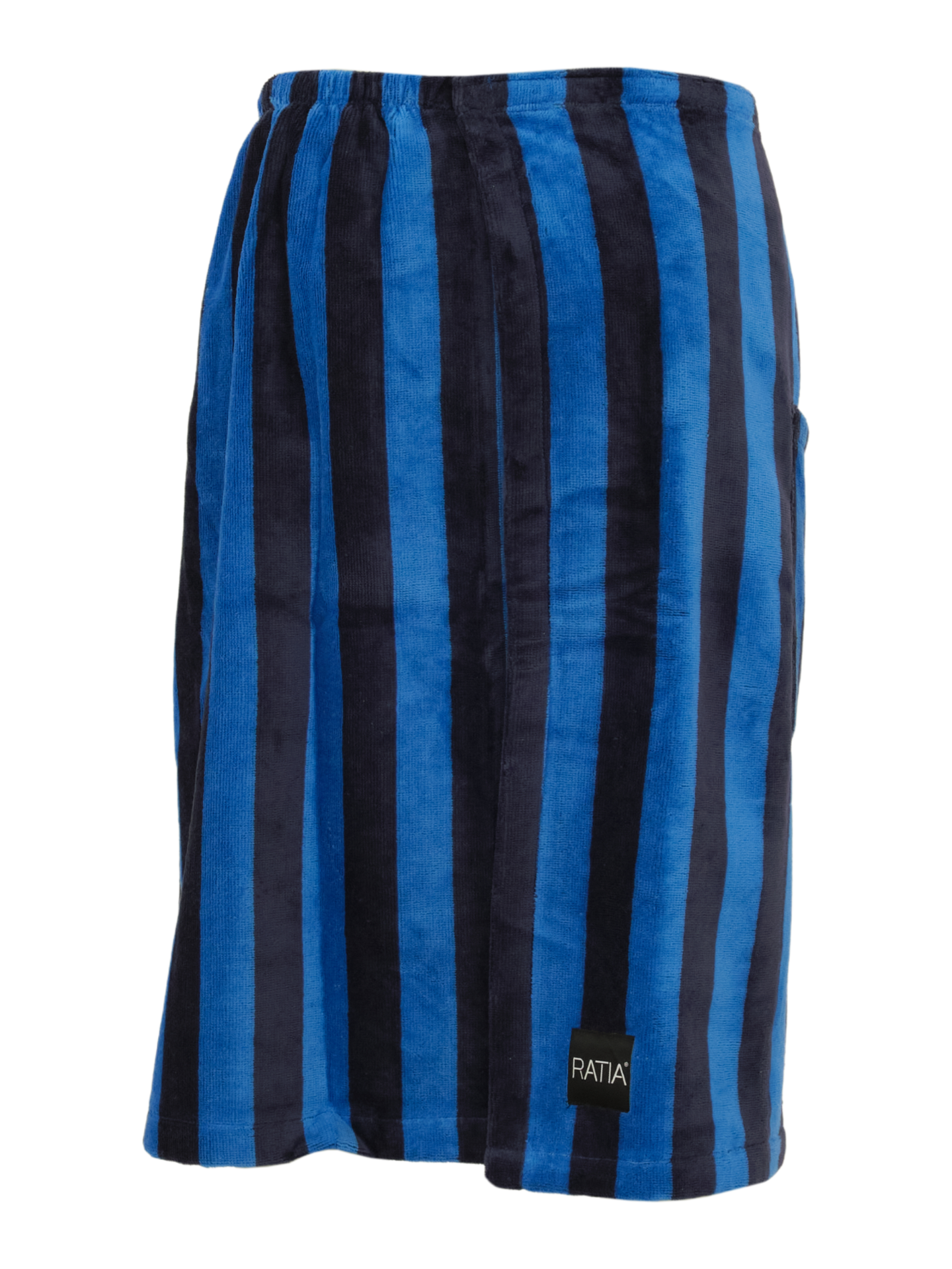 Ratia kietaisupyyhe miesten 70x150 cm tummansininen-sininen