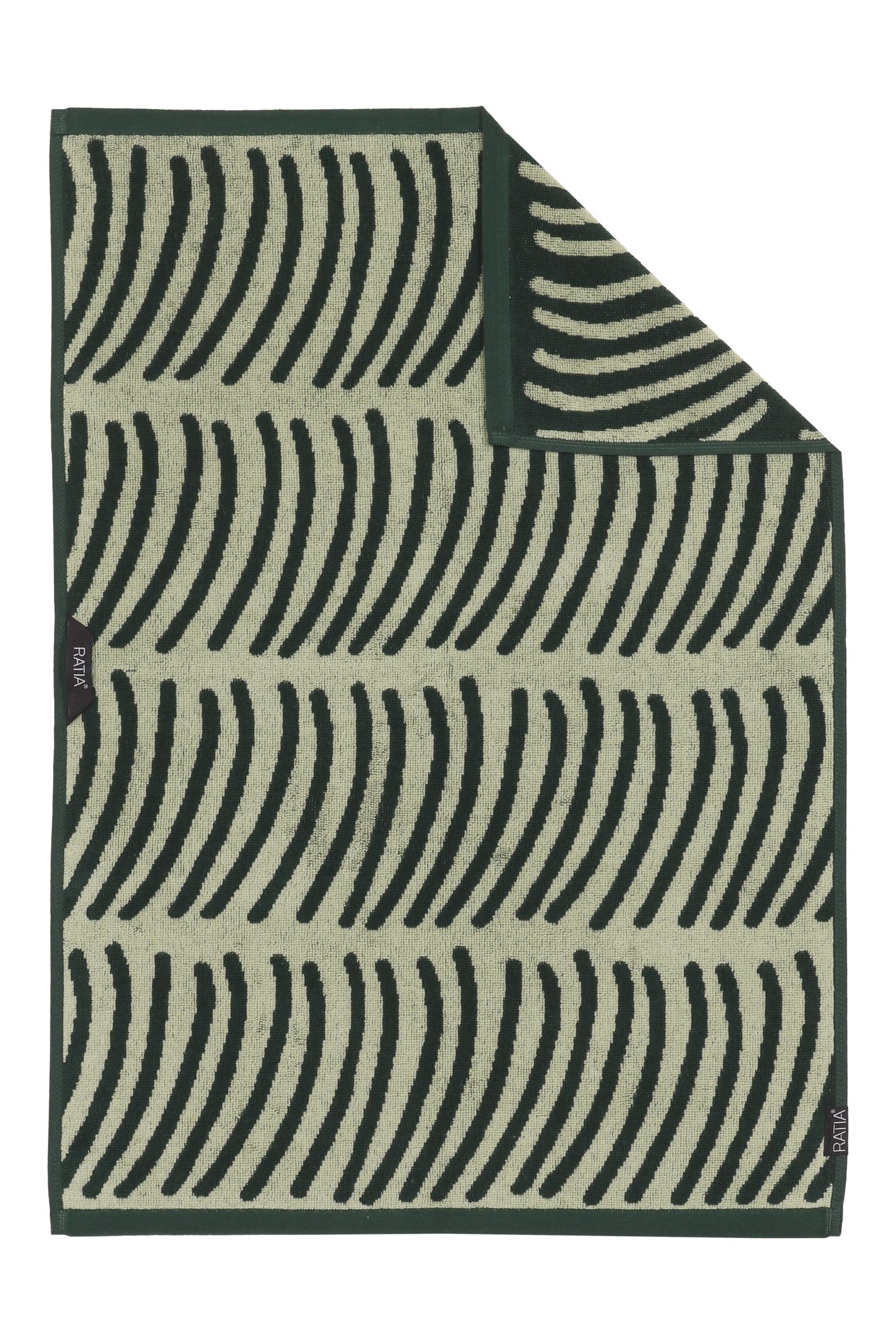 Ratia Olki pyyhe 50x70 cm vihreä