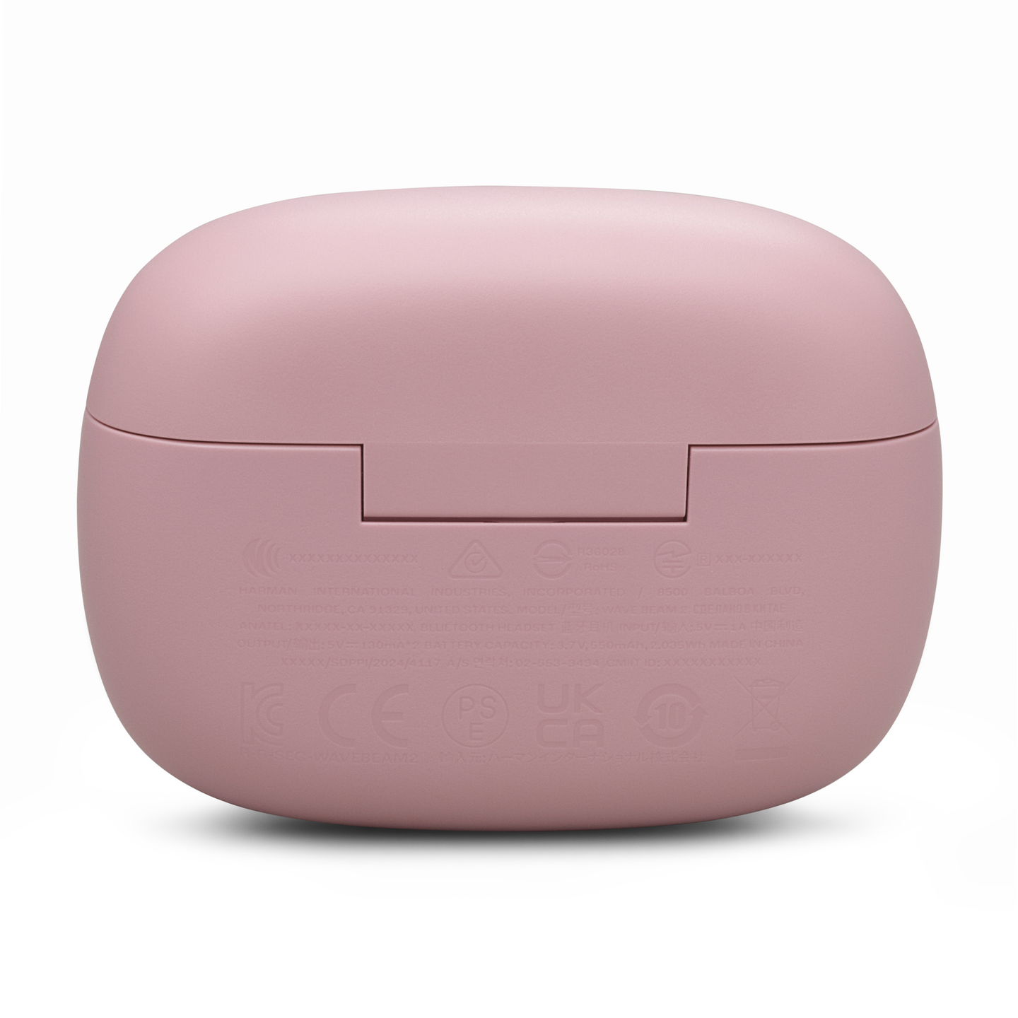 JBL Vibe Beam 2 -langattomat vastamelunappikuulokkeet, pinkki