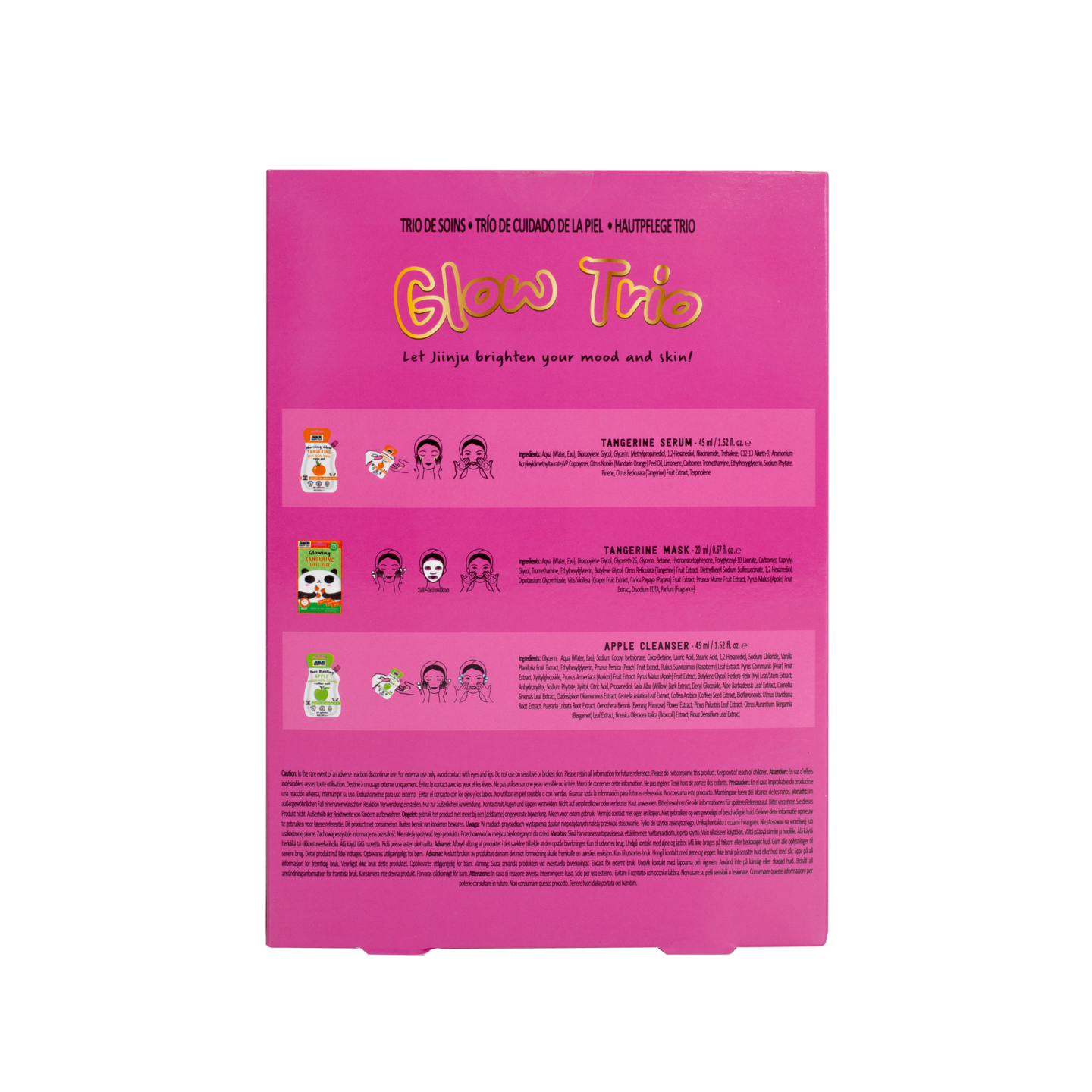 Jinju Glow Trio Set lahjapakkaus
