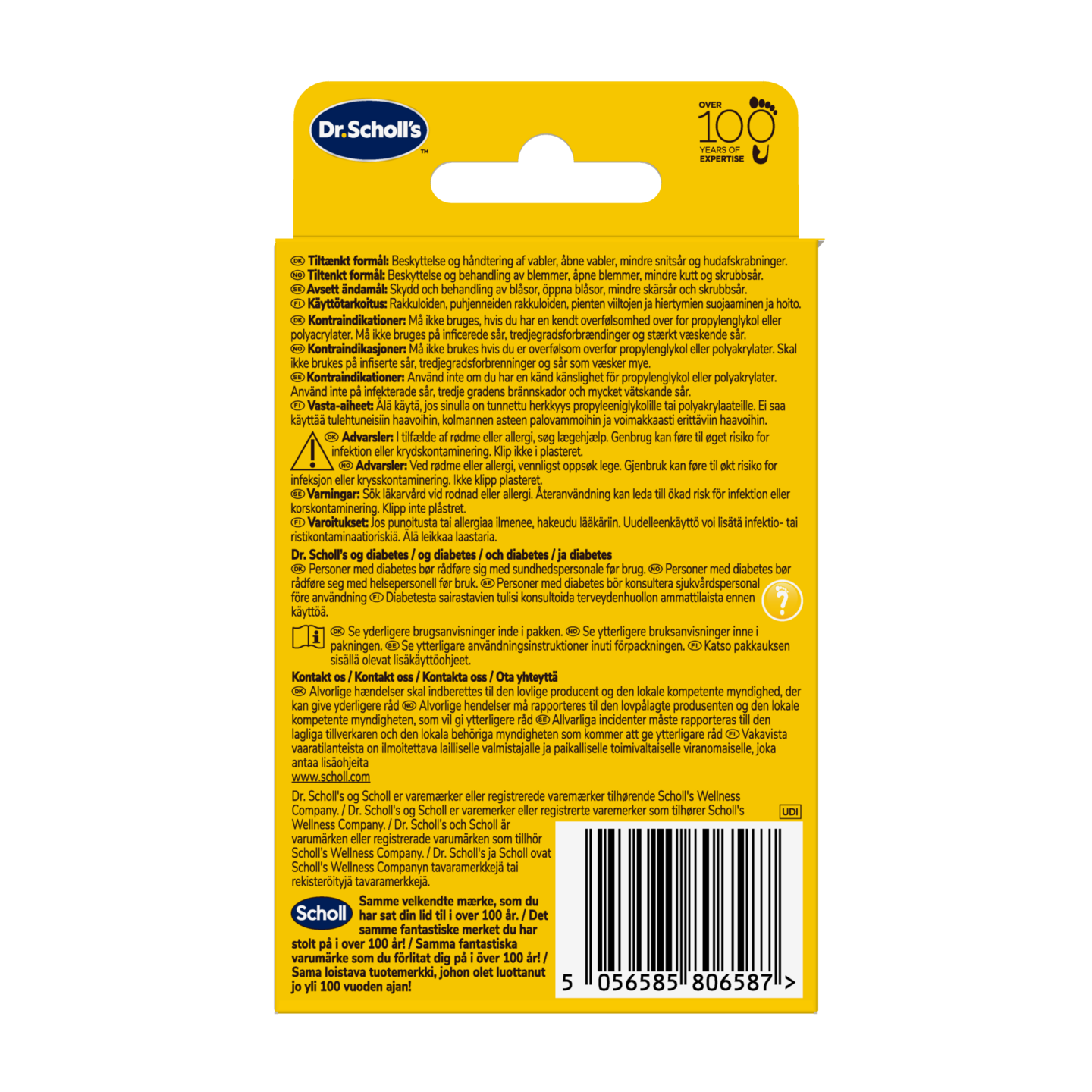 Dr. Scholl's Extreme Rakkolaastarit Aloe Veralla