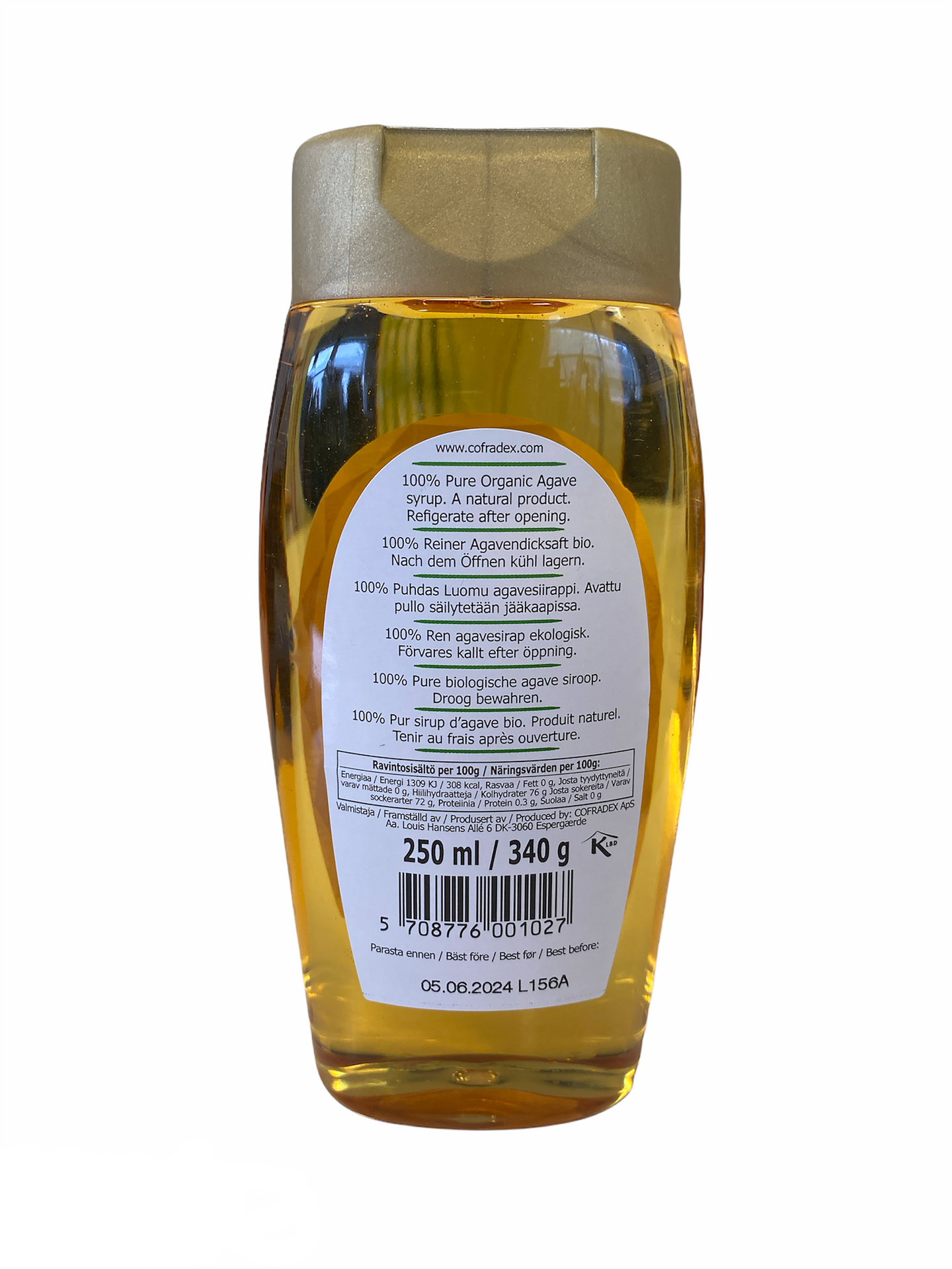 Vertmont Luomu Agavesiirappi 250ml / 345g