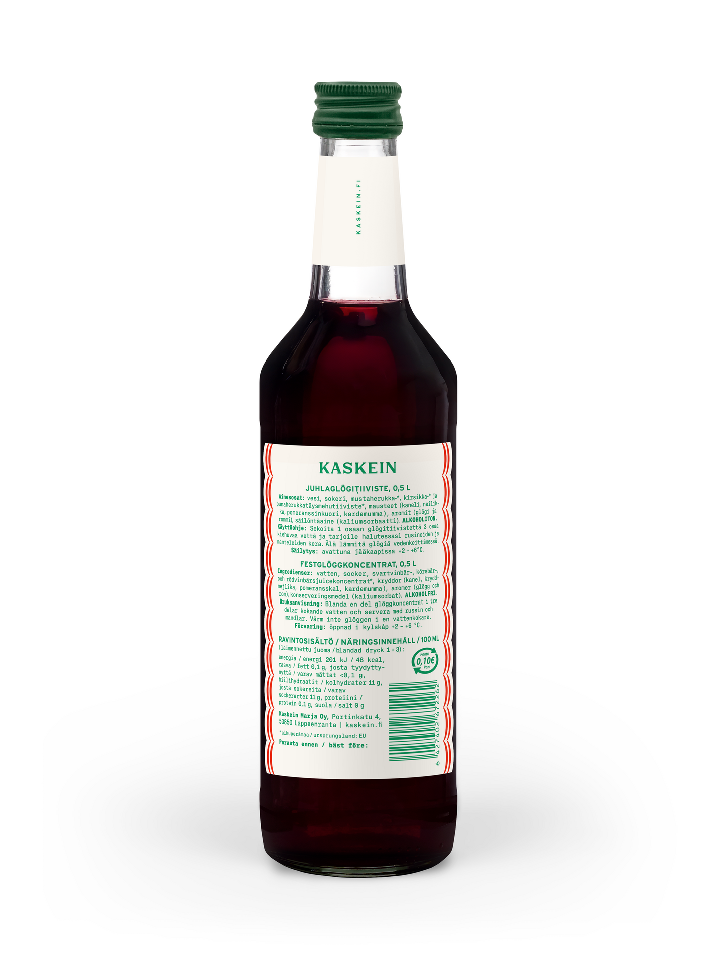 Kaskein Juhlaglögitiiviste 1+3 0,5l
