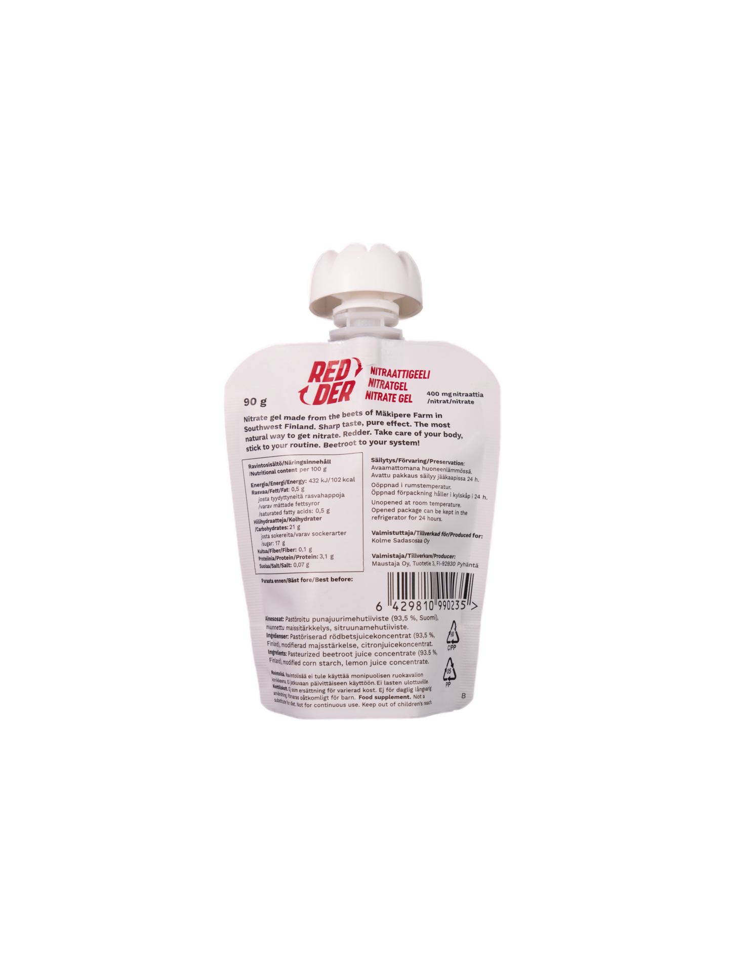 Redder nitraattigeeli 90g