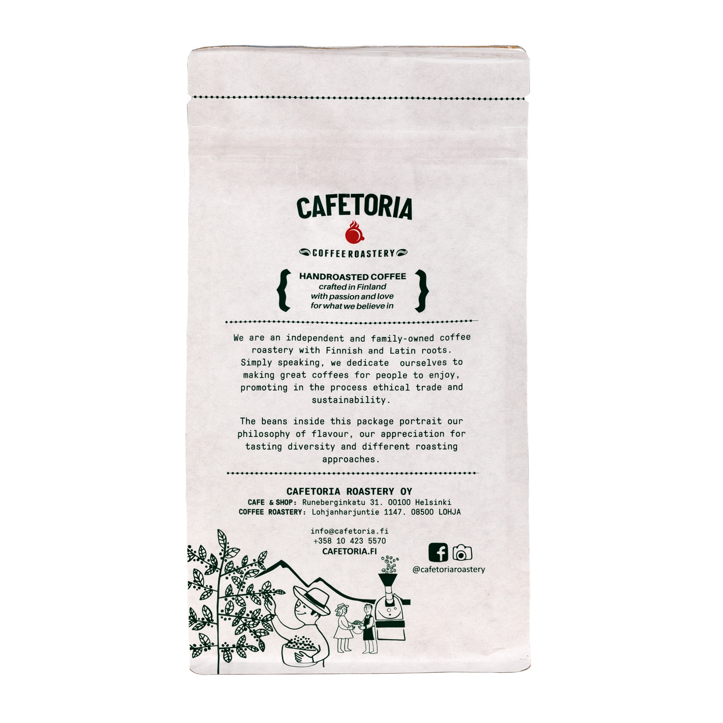 Gran Palomar papukahvi 250g tummapaahto reilu luomu