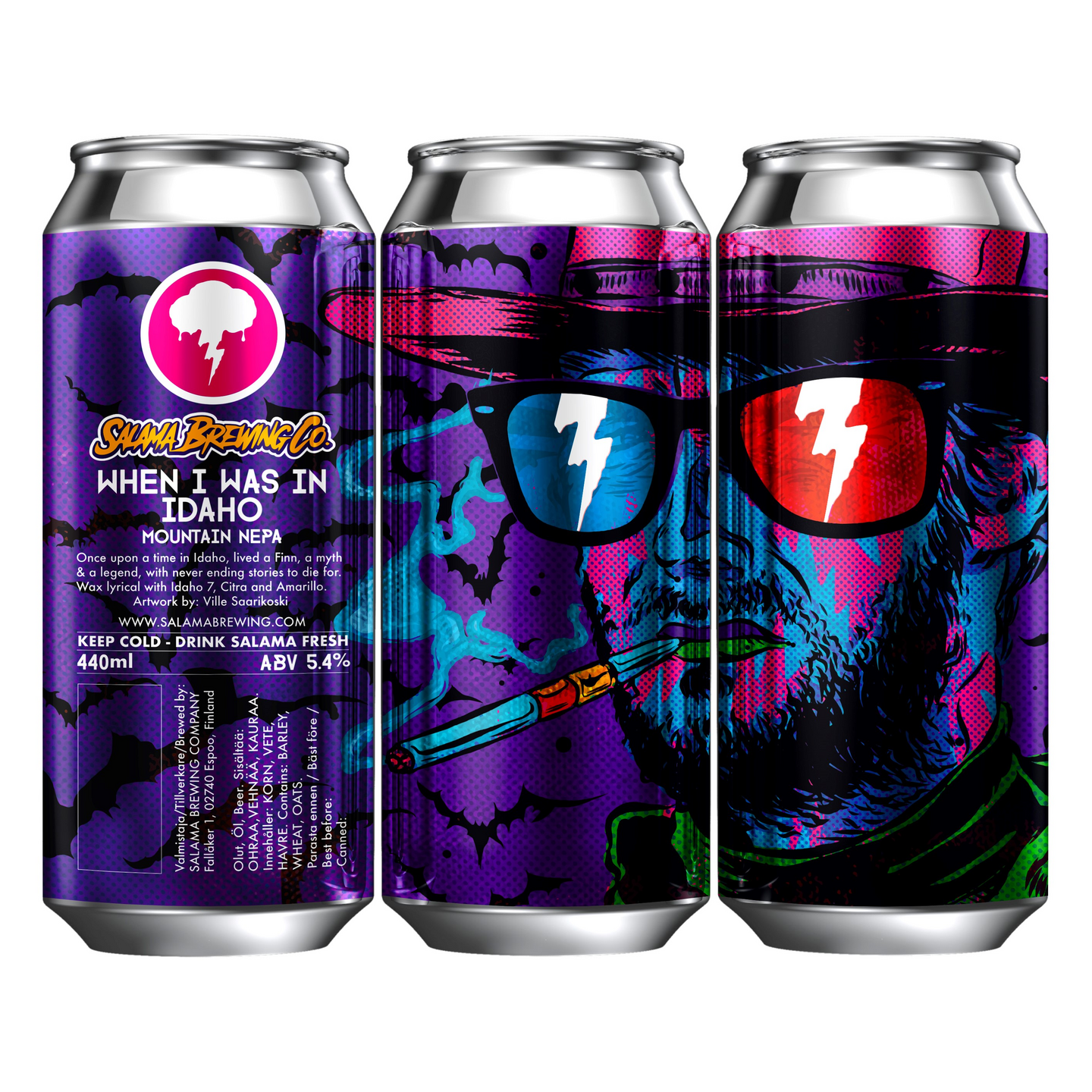 Salama Brewing When I Was In Idaho NEPA 5,4% 440ml