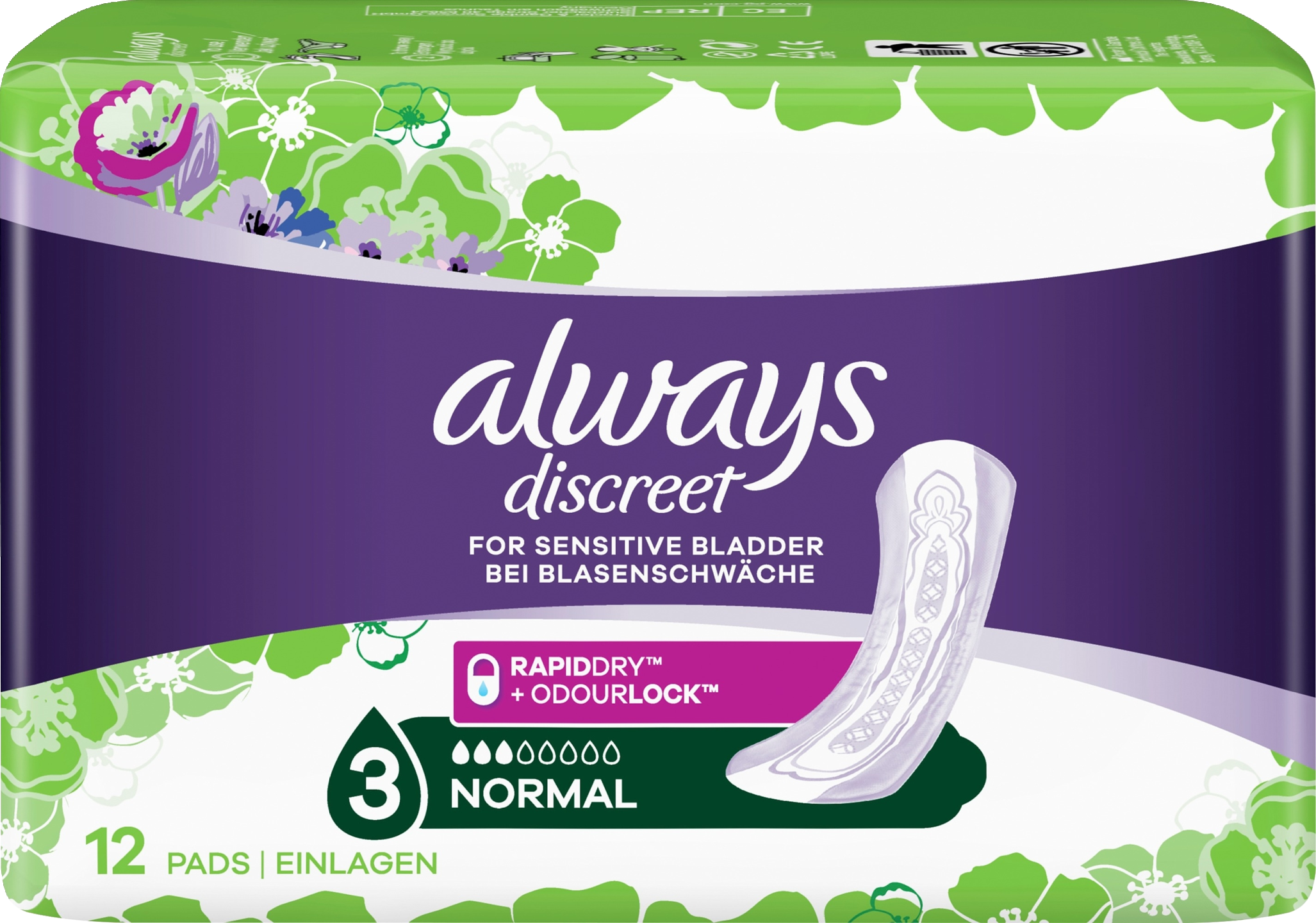 Always Discreet Normal inkontinenssiside 12kpl