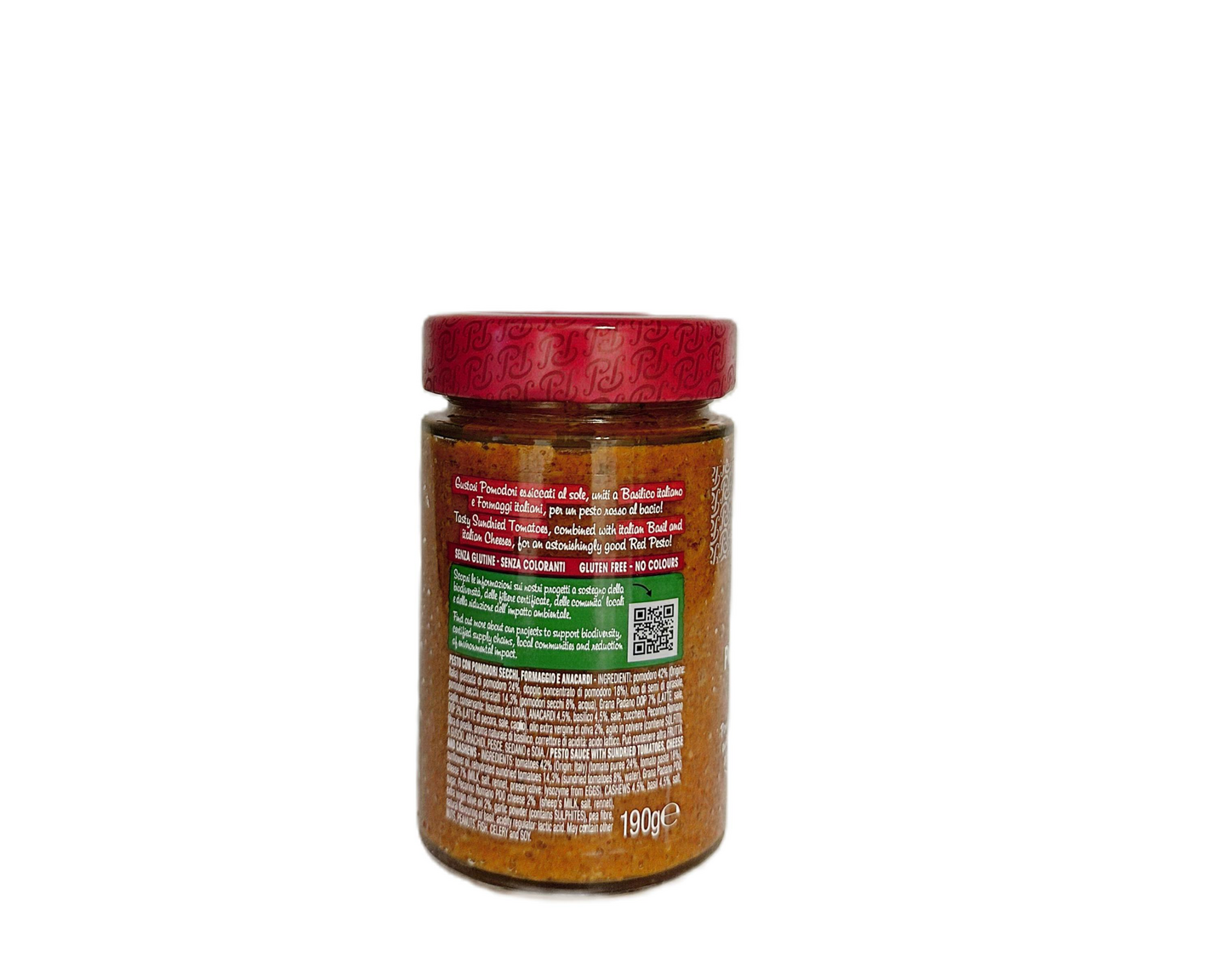 Polli Pesto Pomodori Secchi e Formaggio 190g