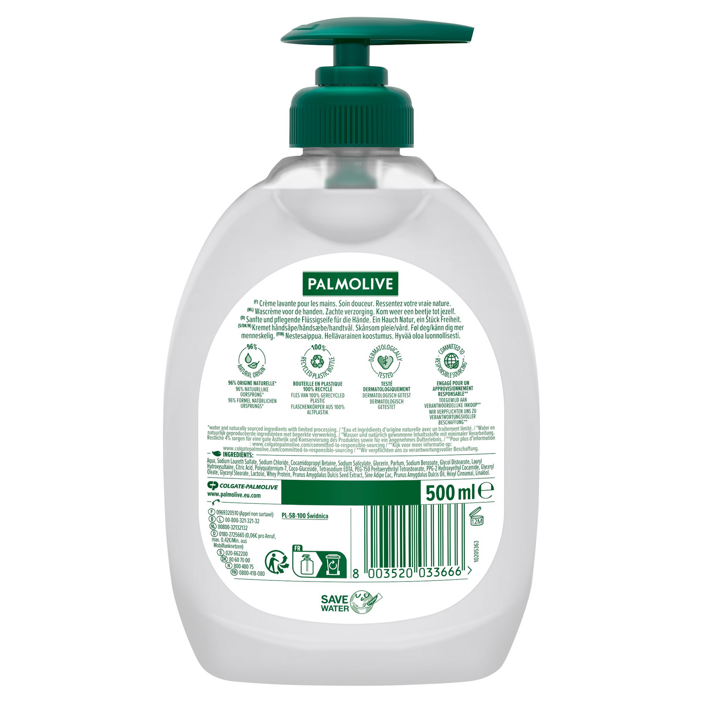 Palmolive nestesaippua 500ml Almond Milk