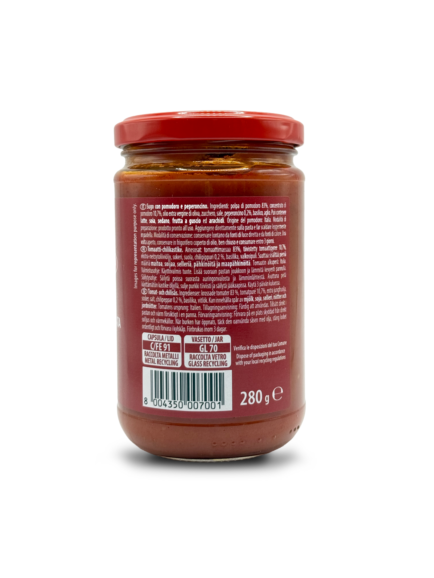 Pasta Zara pastakastike 280g Sugo All`Arrabbiata