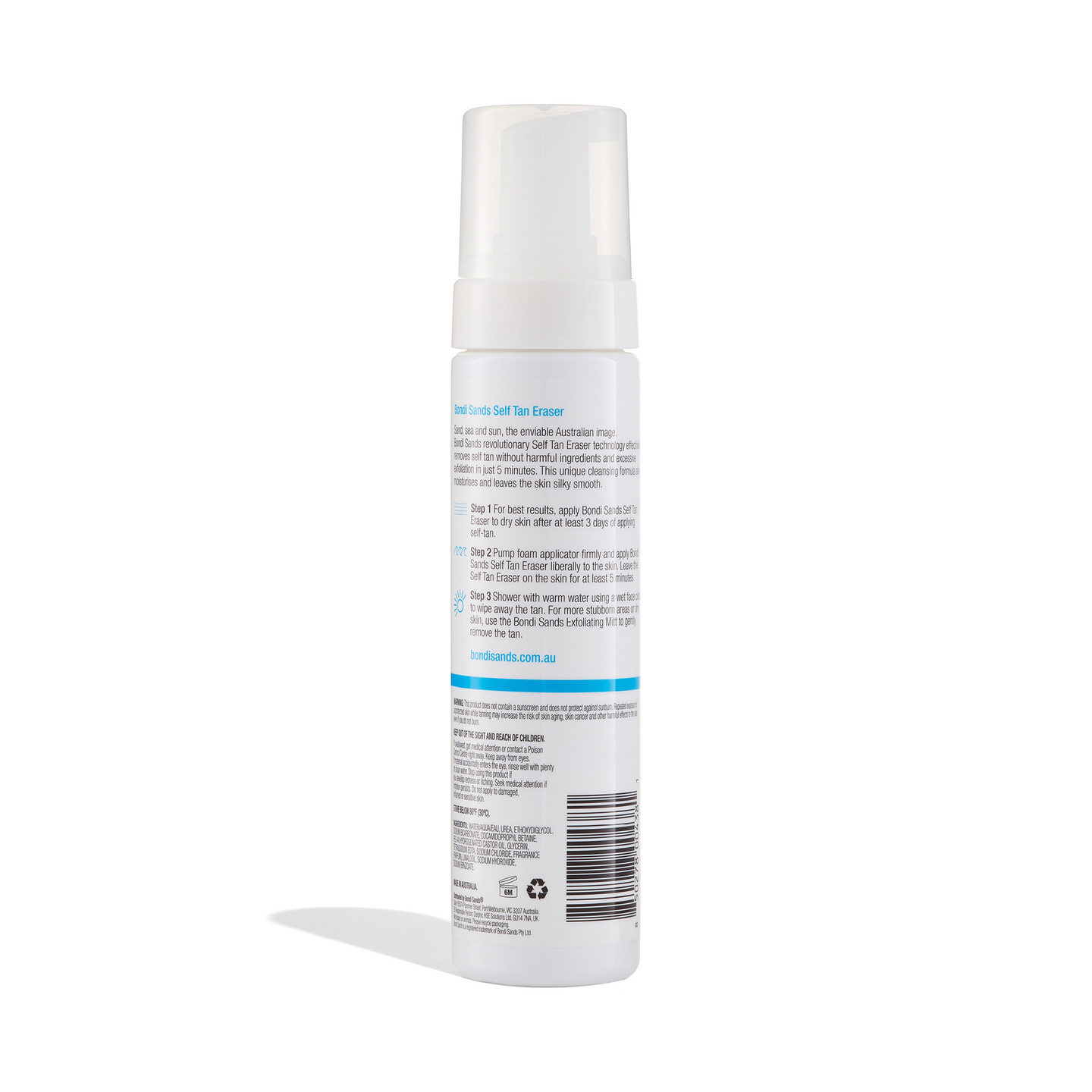 Bondi Sands itserusketuksen poistaja Self Tan Eraser 200ml