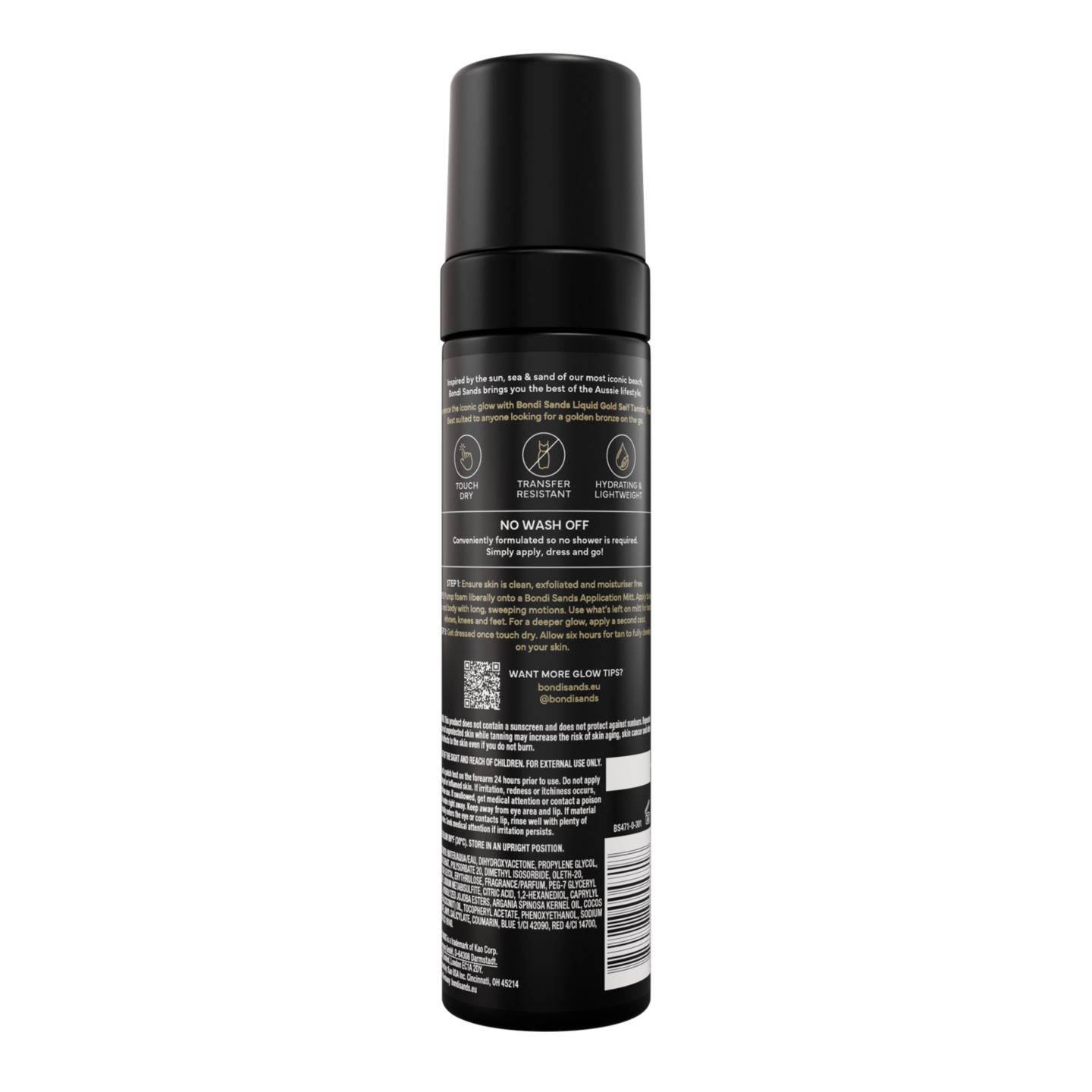 Bondi Sands itseruskettava vaahto Liquid Gold Foam 200ml