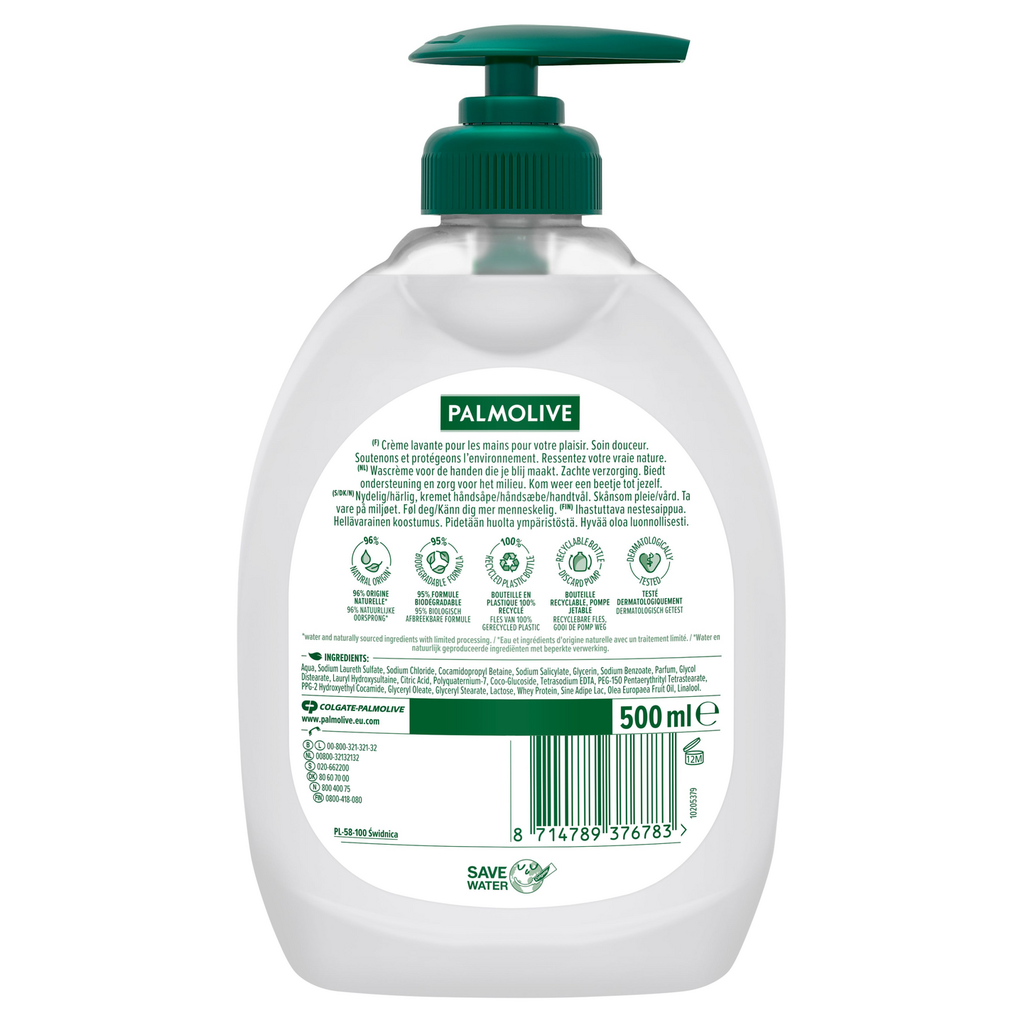 Palmolive nestesaippua 500ml Olive Milk