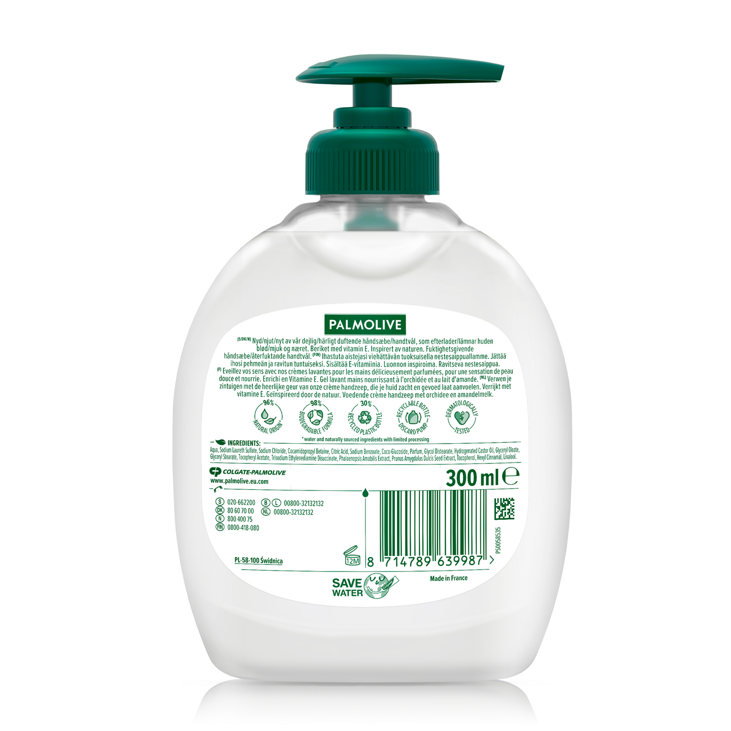 Palmolive nestesaippua 300ml Exotic Orchid