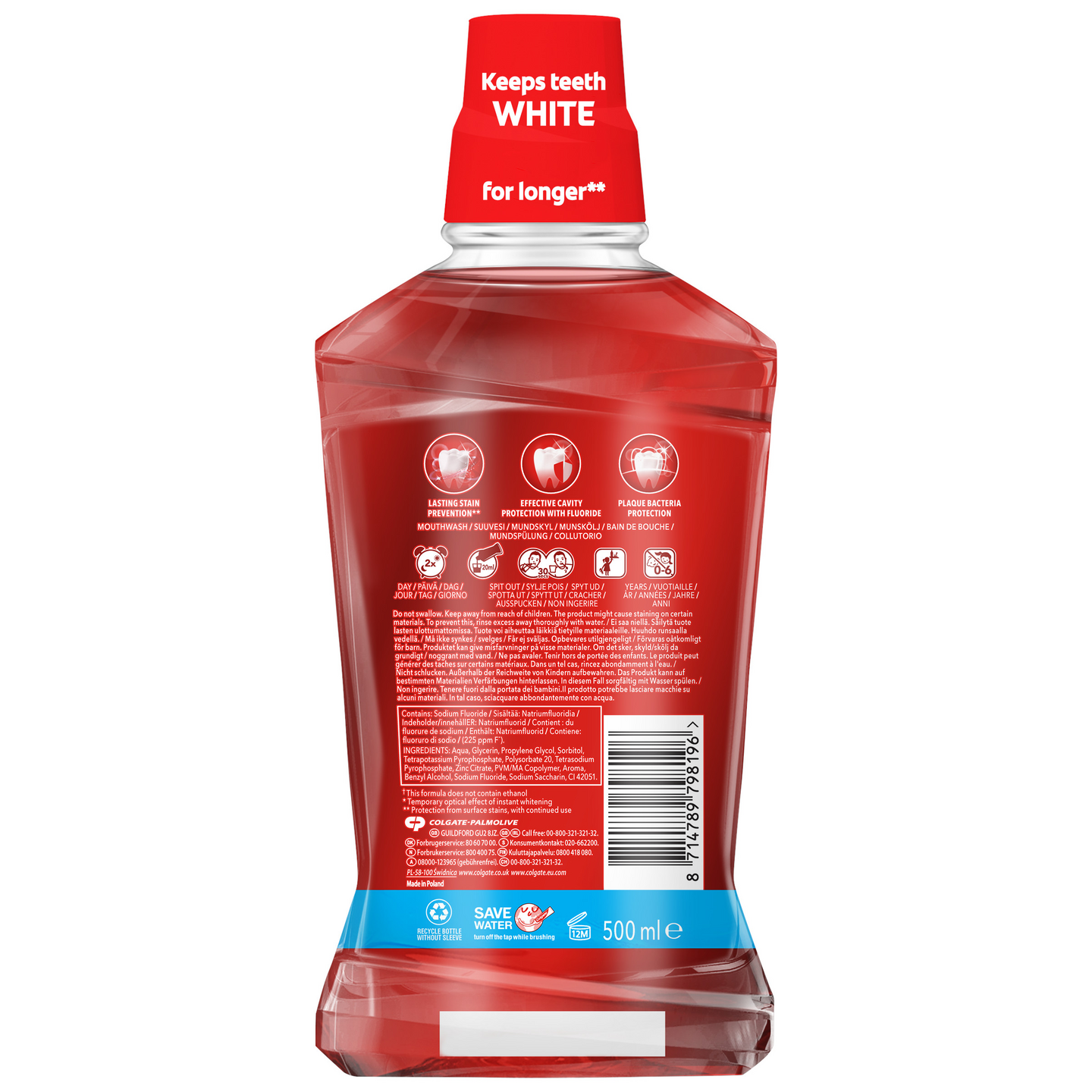 Colgate Max White Expert Complete suuvesi 500ml