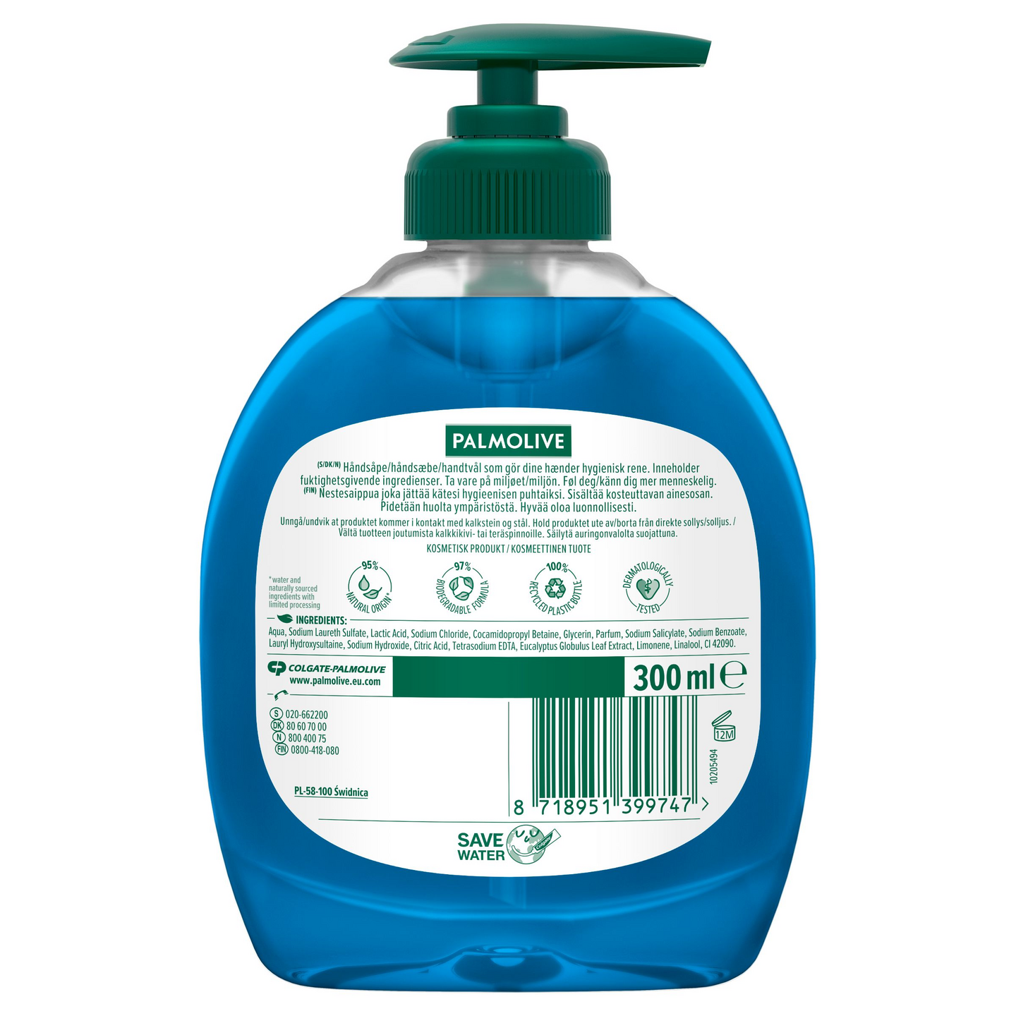 Palmolive Hygiene Plus Fresh nestesaippua 300ml