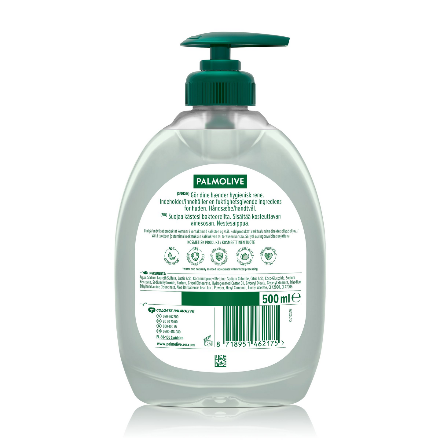 Palmolive Hygiene Plus Sensitive nestesaippua 500ml