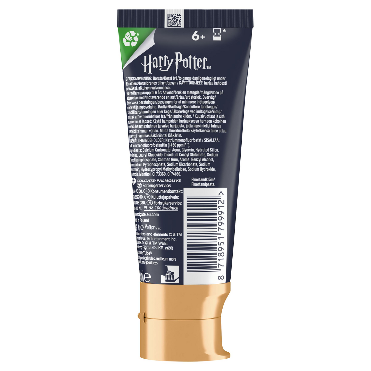 Colgate Harry Potter 6+ hammastahna 50ml