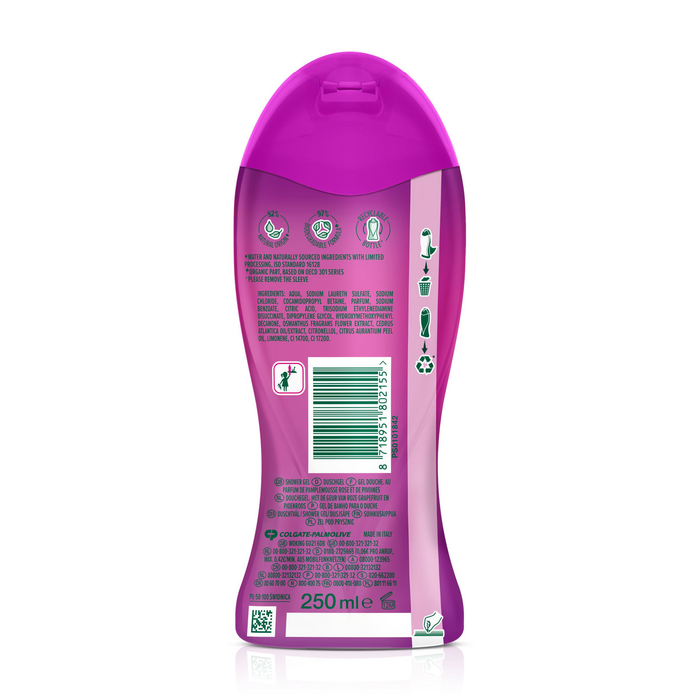 Palmolive Sunrise Dream Limited Edition suihkusaippua 250ml