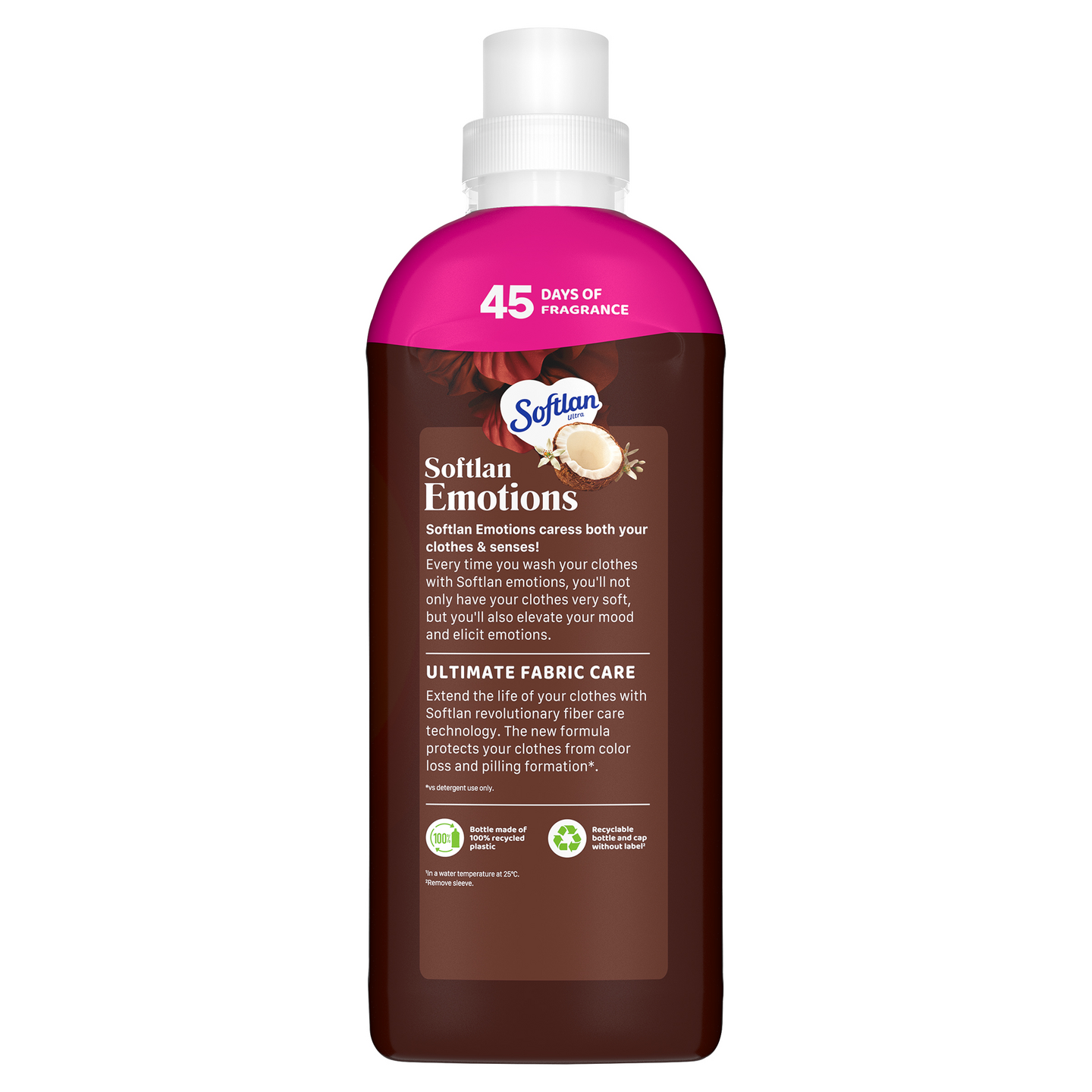 Softlan Emotions Captivating Coconut & White Flowers huuhteluaine 850ml