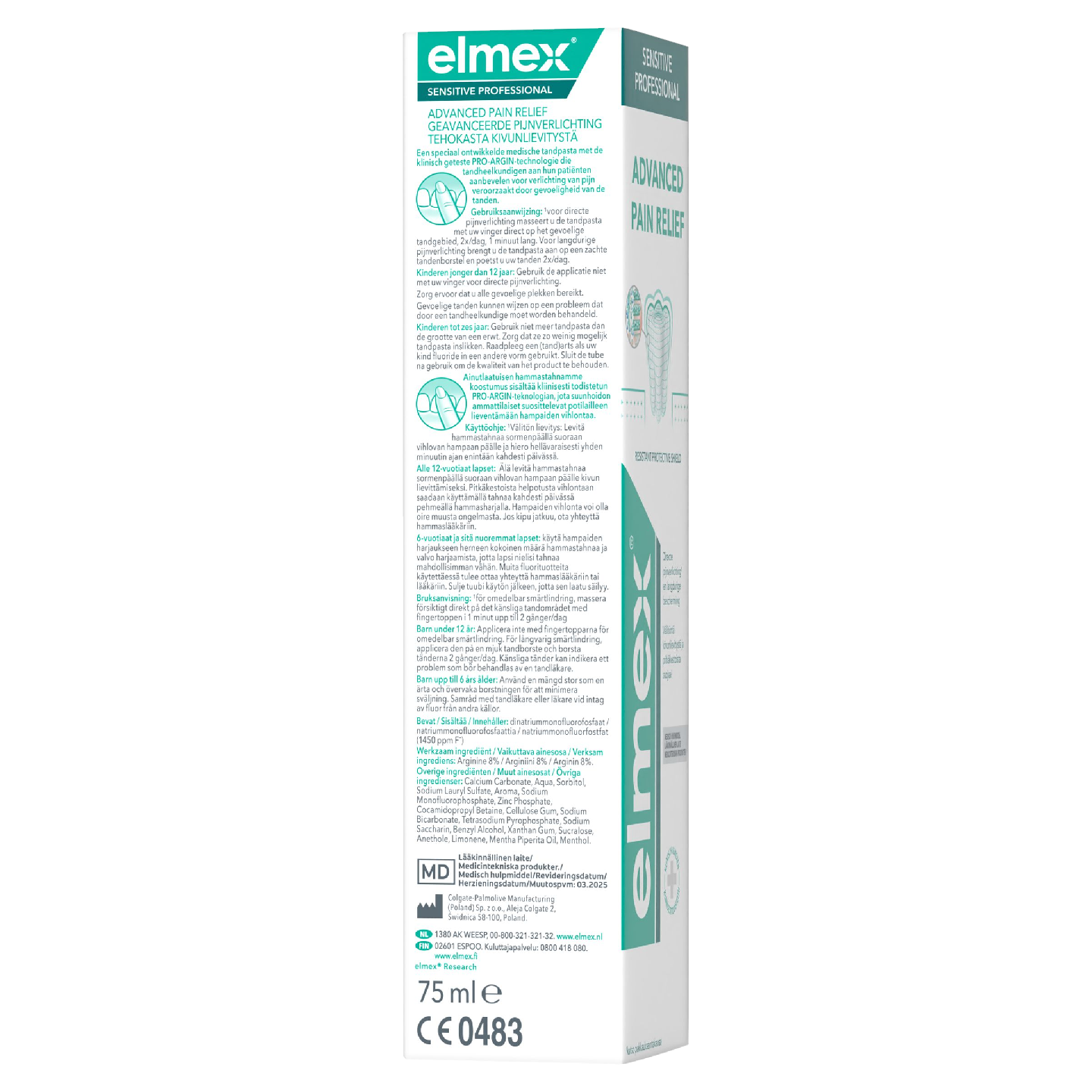 elmex Sensitive Professional hammastahna 75ml