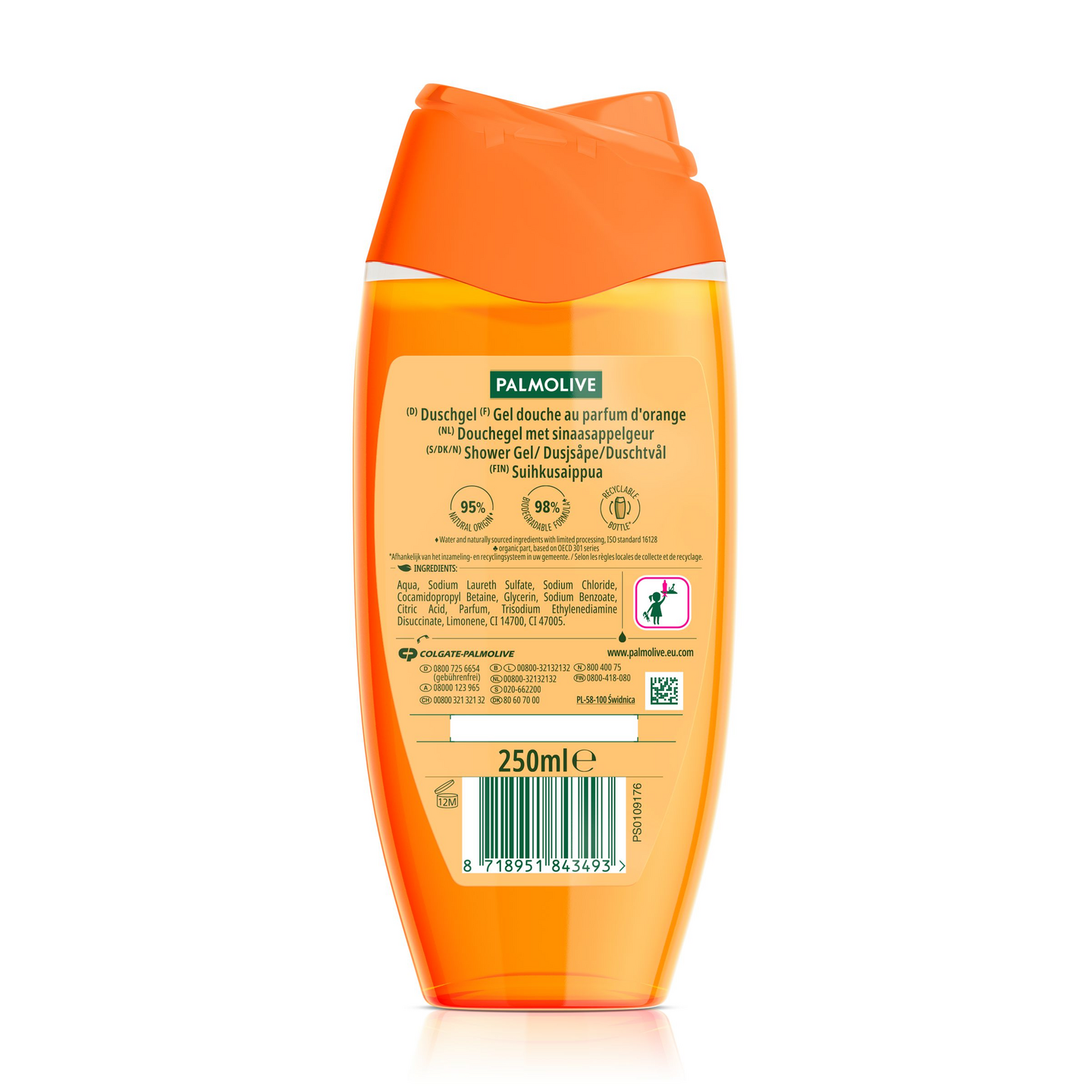 Palmolive Seasonal Edition Spiced Orange Fizz suihkusaippua 250ml