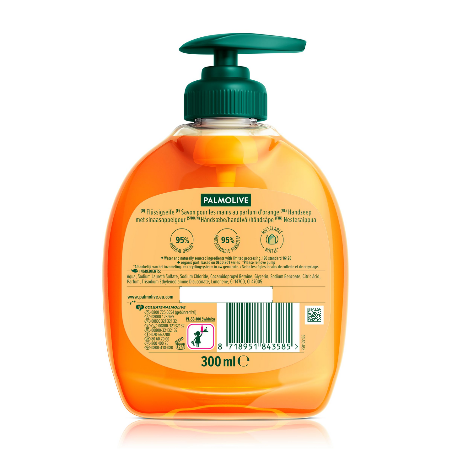 Palmolive nestesaippua 300ml Seasonal Edition Spiced Orange Fizz