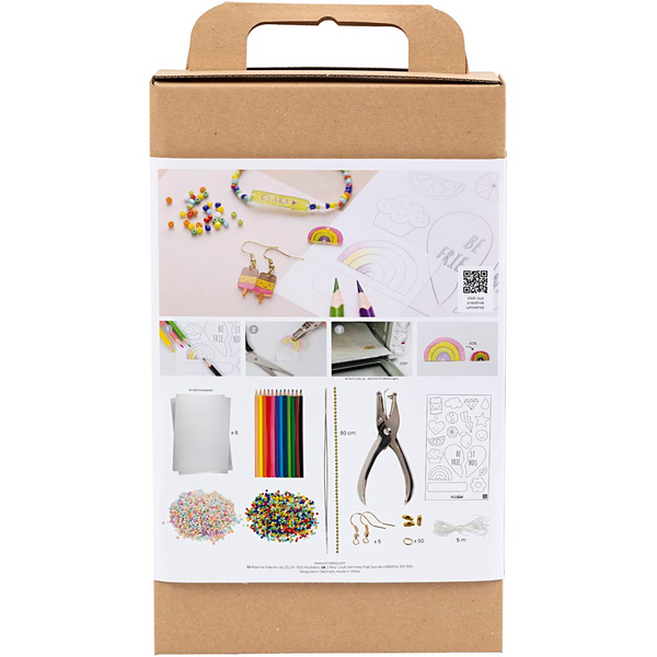 Creativ Company Askartelupaketti Kutistemuoviarkit, Korut