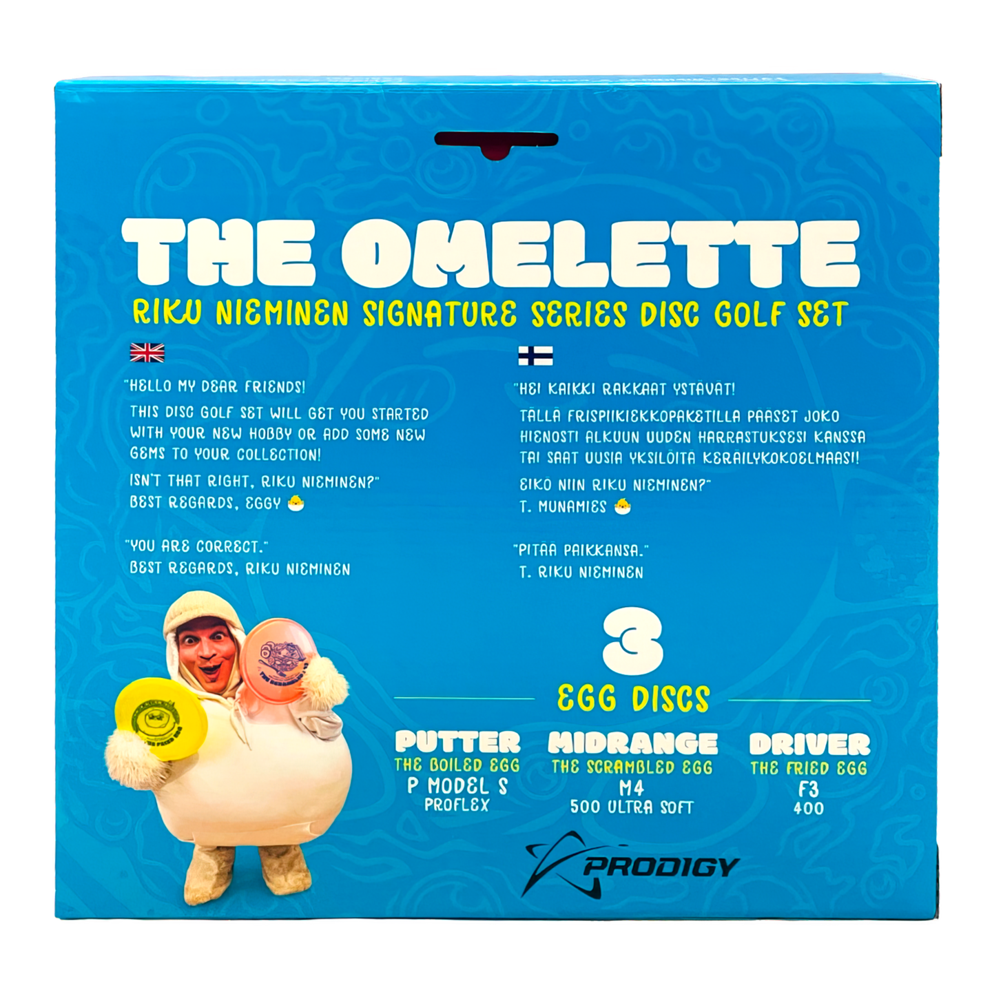 Prodigy The Omelette Disc Golf Set
