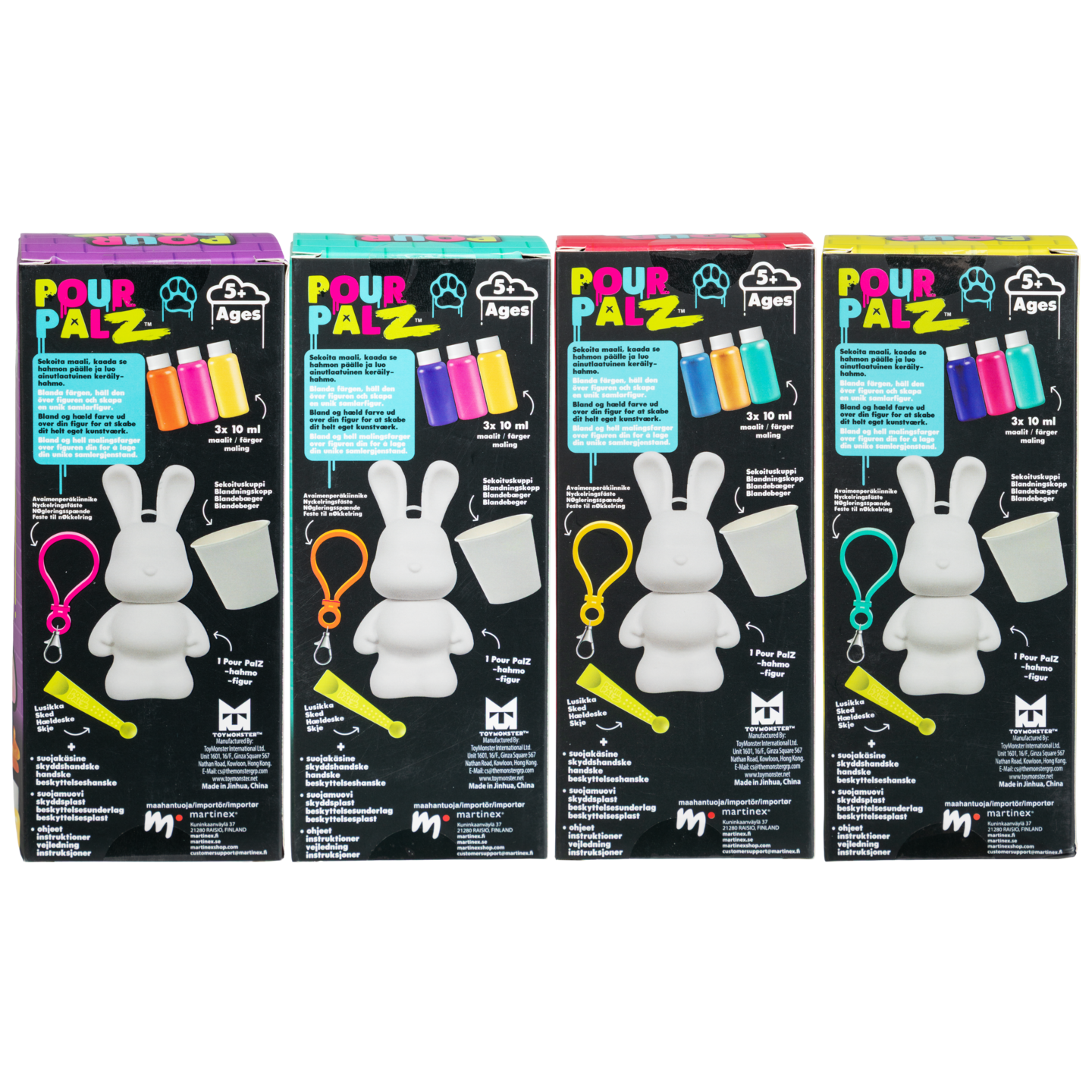 Pour Palz bunny mini avaimenperä