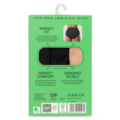 Pierre Robert Cotton High Waist HU74 alushousut 3kpl/pkt