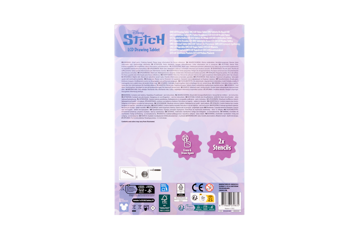 Stitch & Angel  LCD piirtotaulu
