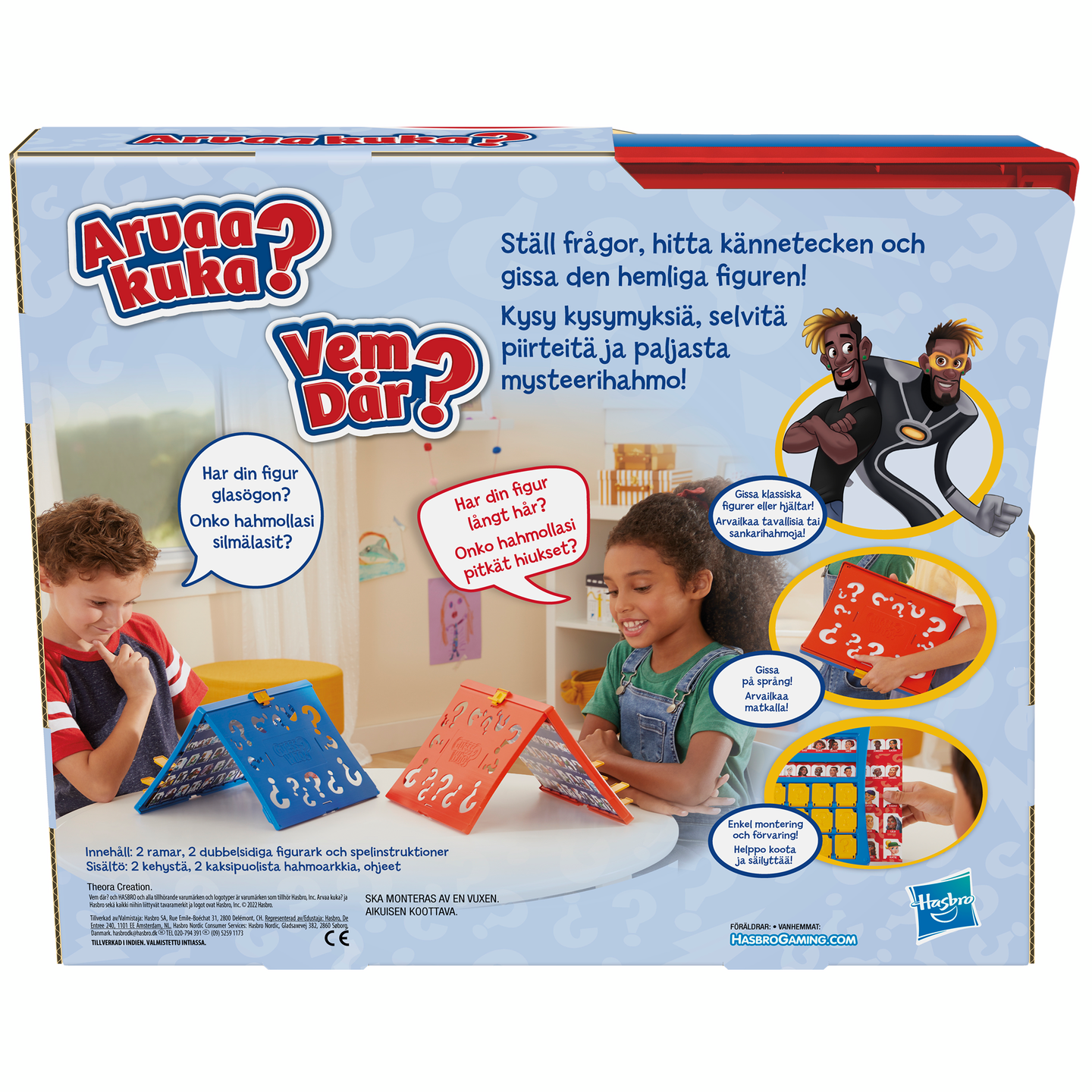 Arvaa Kuka lautapeli, Uudistettu versio 2023