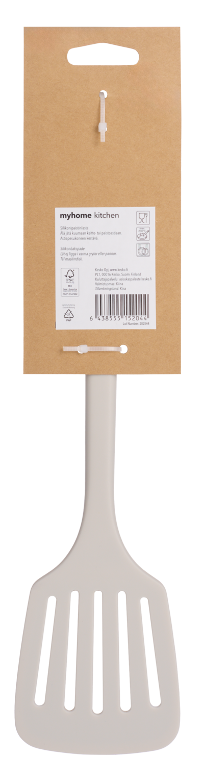 myhome silikonipaistinlasta harmaa