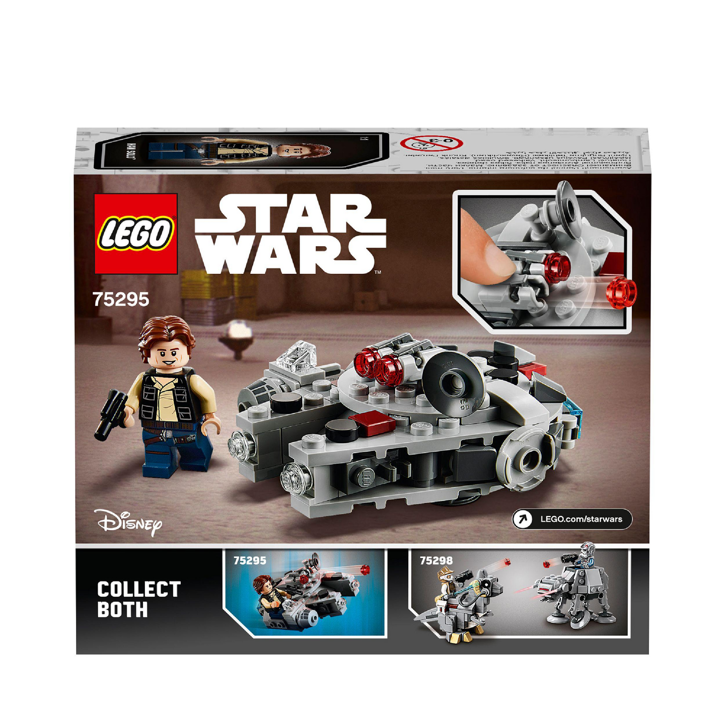 LEGO Star Wars TM 75295 Millennium Falcon -mikrohävittäjä