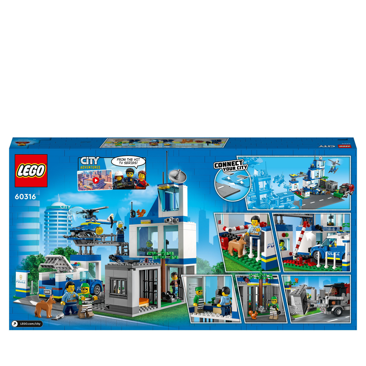 LEGO City Police 60316 Poliisiasema