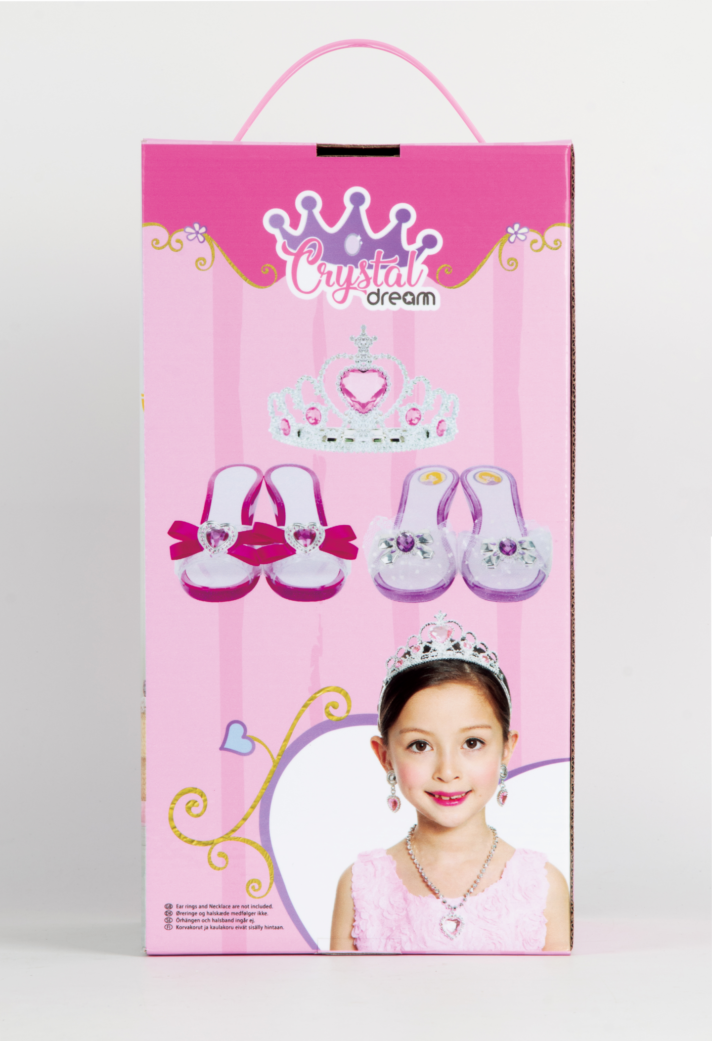 Crystal Dream kengät ja kruunu-setti